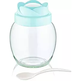 GLASSWARE WITH LID 720 CC