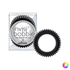 Rubber Hair Bands Slim Invisibobble (3 Pieces), Color: bronze me pretty