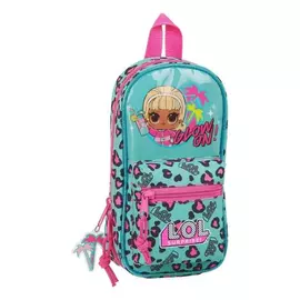 Backpack Pencil Case LOL Surprise! Spring Fling Pink Sky blue (33 Pieces)