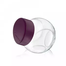Double bottom glass container 750cc M-246