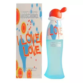 Women's Perfume Cheap & Chic I Love Love Moschino EDT, Capacity: 50 ml