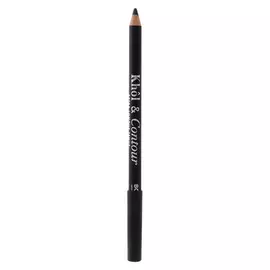 Eye Pencil Khôl&contour Bourjois, Color: 001 - Black - 1,2 g, Color: 001 - Black - 1,2 g