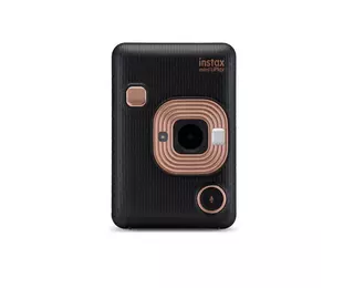  Fujifilm Instax Mini Liplay Hybrid Instant Camera - Elegant  Black : Electronics