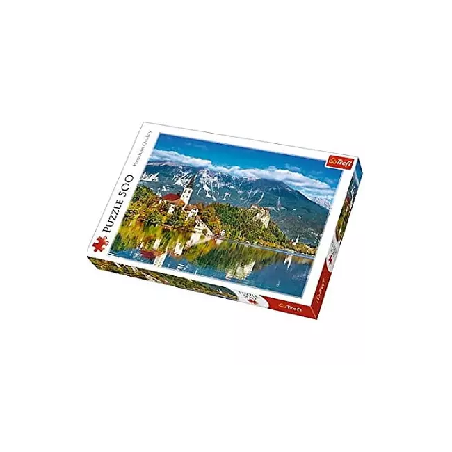 Puzzle with 500 pieces Bled Slovenia "Trefl