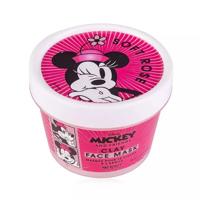 Facial Mask Mad Beauty Disney M&F Minnie Pink Clay (95 ml)