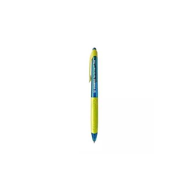 STABILO pen 0.7mm blue, green packaging