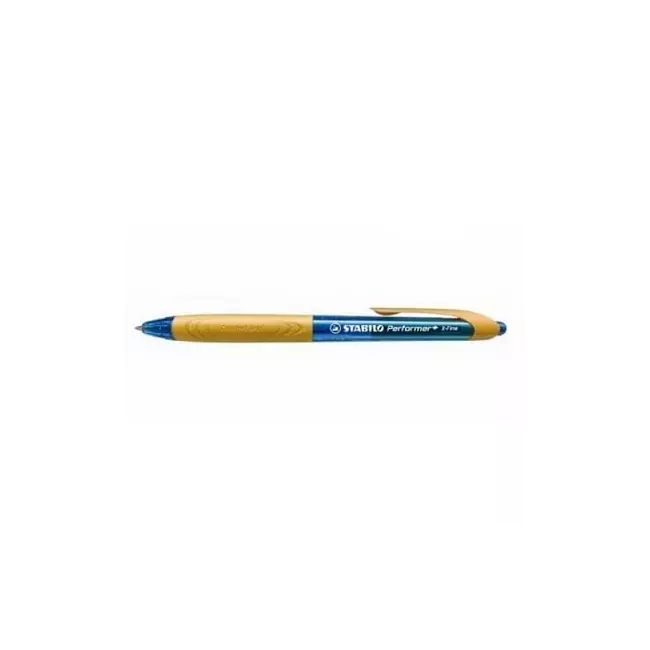 STABILO pen 0.7mm blue, orange packaging