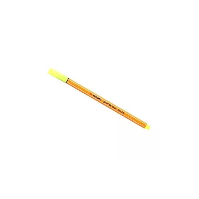 Pen STABILO point 88 yellow neon