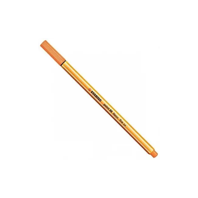 Pen STABILO point 88 orange neon