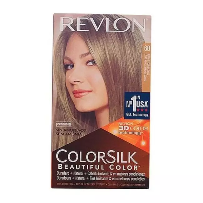 Dye No Ammonia Colorsilk Revlon Dark ash blonde