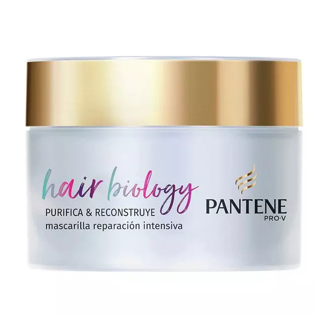 Hair Mask Hair Biology Purifica & Repara Pantene (160 ml)