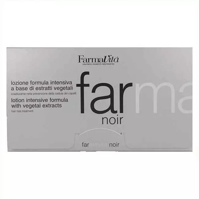Ampula kundër rënies së flokëve Farmavita Noir Intensive (12 x 8 ml)