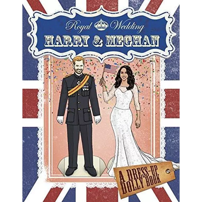 Dasma Mbretërore Harry dhe Meghan Veshje Dolly Book