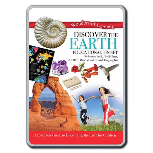 Discover Earth Educational Tin Set