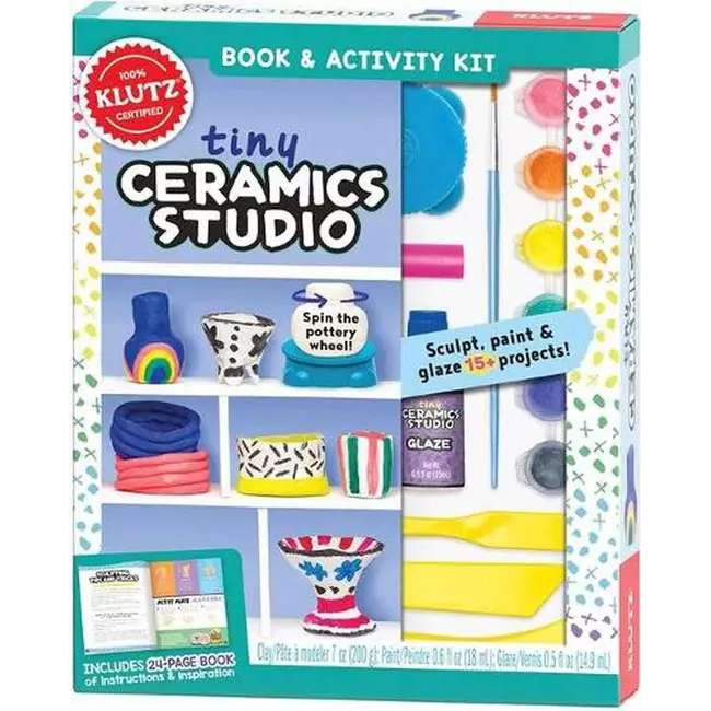 Tiny Ceramic Studio (book & Acvity Kit)