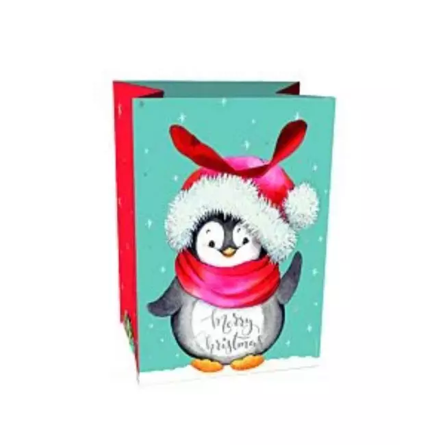 Çanta e vogël e dhuratave të Krishtlindjeve - Penguin