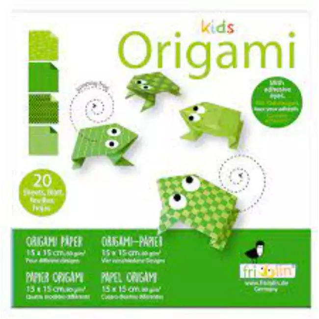 Kids OrigamI- Frog