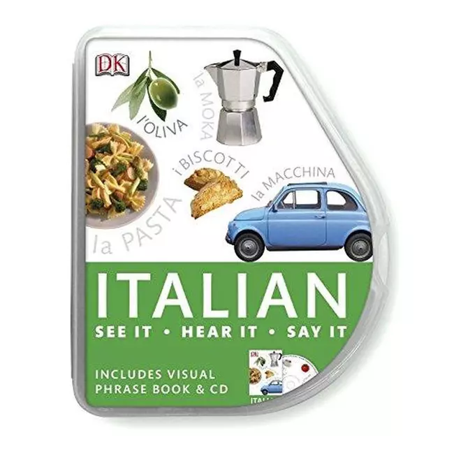Italian Visual Phrase Book And cd