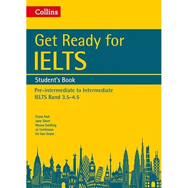 Get Ready For Ielts Students Book Pre Intermediate - Intermediate +cd