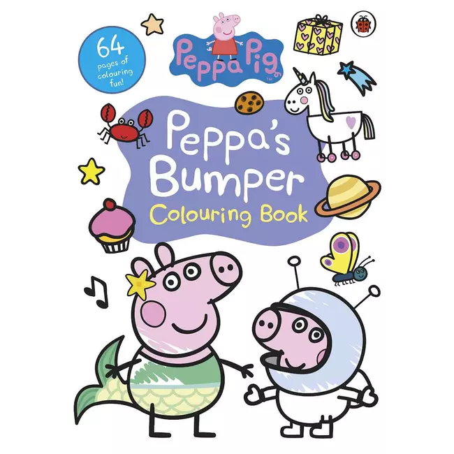 Peppa's Bumper Colouring Book