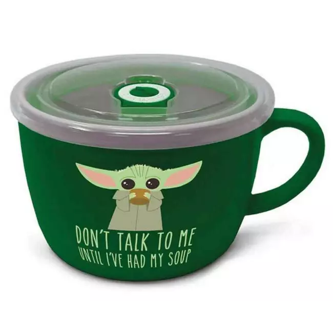 Star Wars The Mandalorian (don't Talk To Me) Soup & Snack Pot