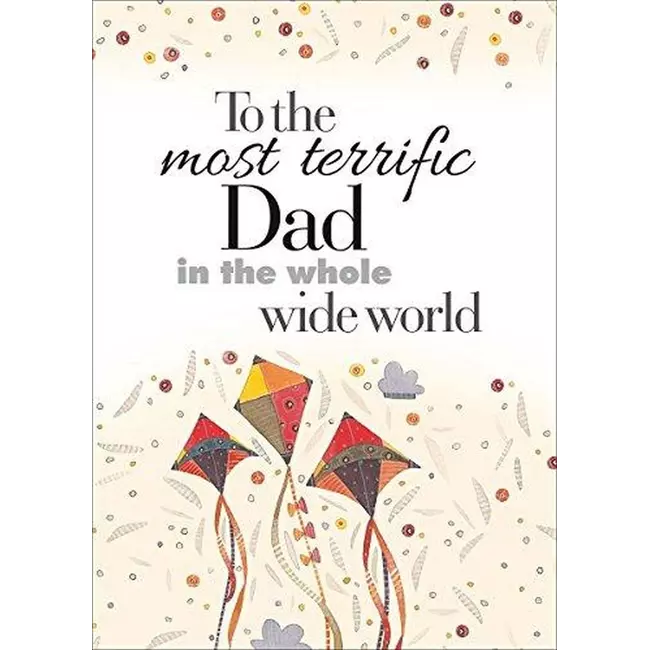 To The Most Terrific Dad Postcard