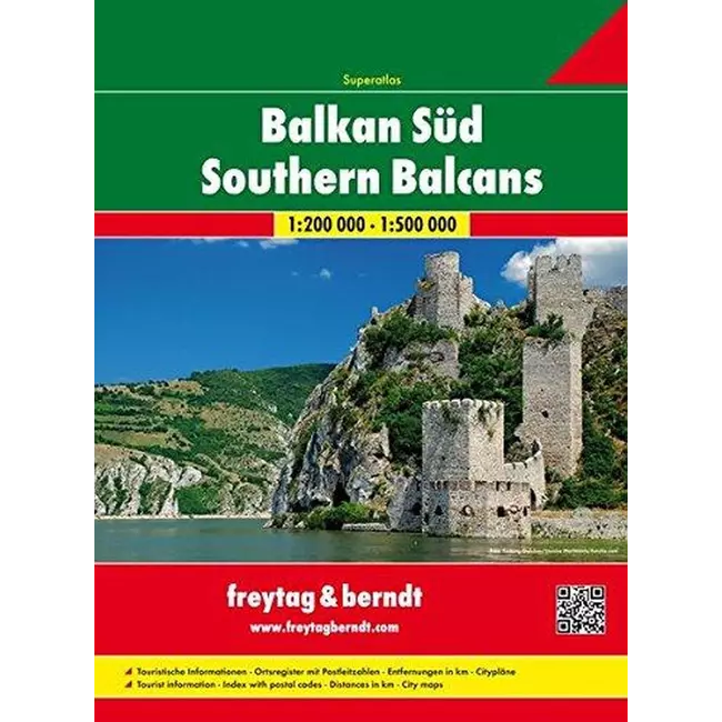 Atlasi i Rrugës së Ballkanit Jugor 1:200000 -1:500000