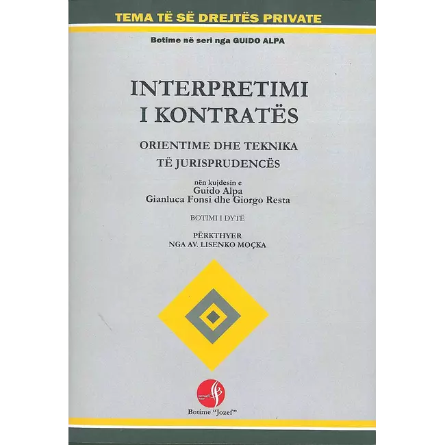 Interpretimi I Kontrates Orientime Dhe Teknika Te Jurisprudences