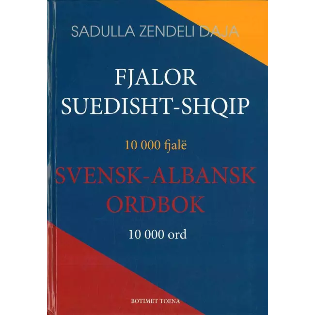 Fjalor Suedisht - Shqip 10.000 Fjale