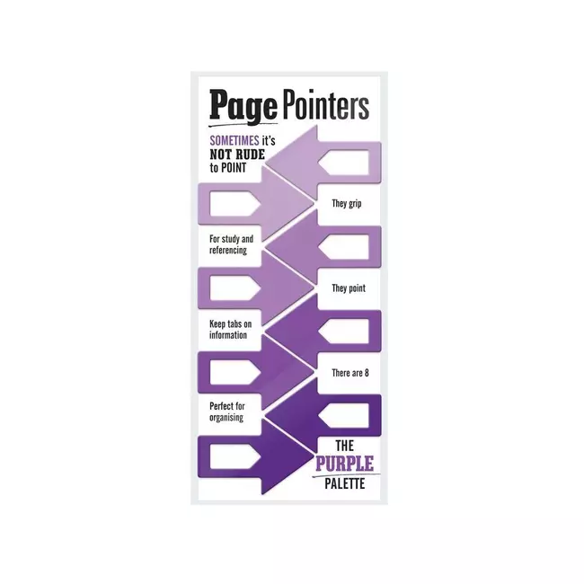 Page Pointers Purple