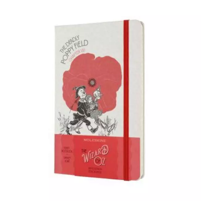 The Wizard Of Oz Ruled Notebook Large - Poppy Field