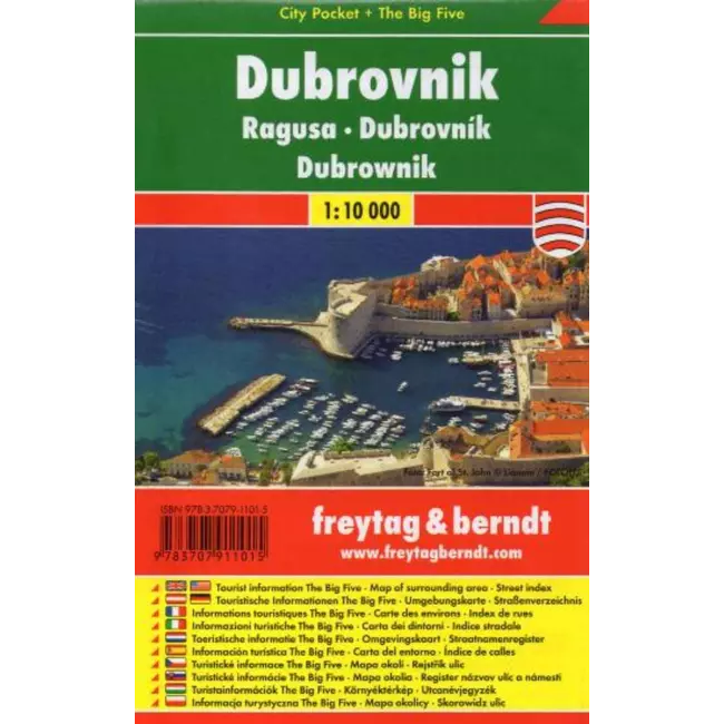 Dubrovnik Map 1:10000