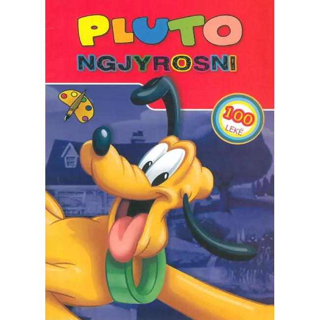 Pluto Coloring Book