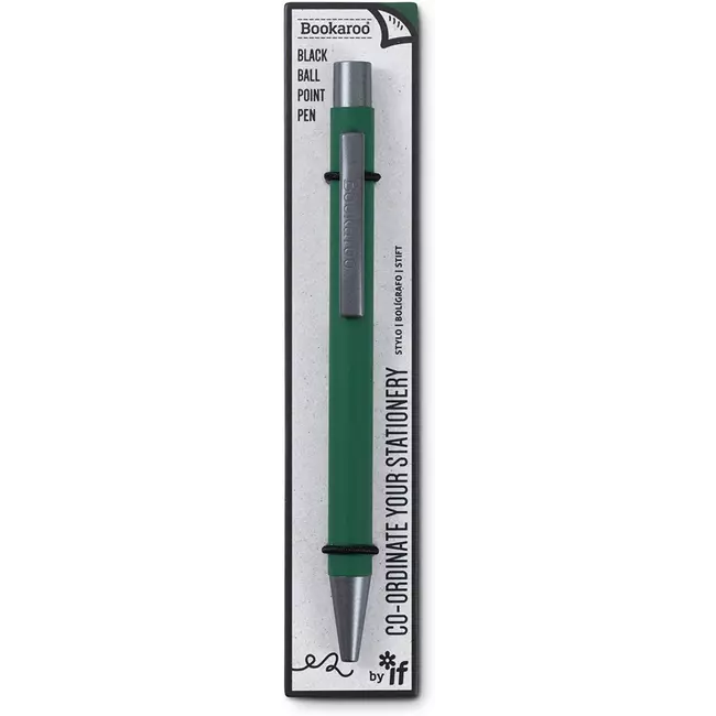 Bookaroo Ball Point Pen - Forest Green