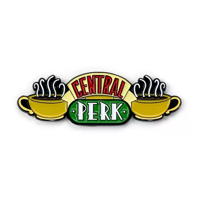 Official Friends The Tv Series Central Perk Pin Badge