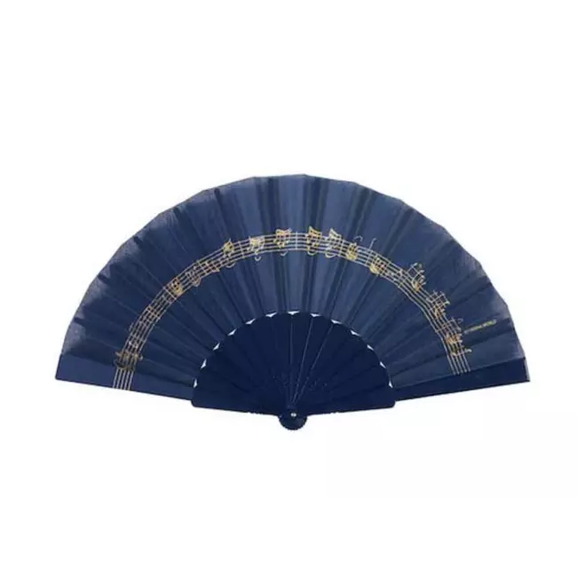 Fan - Line Of Notes Blue