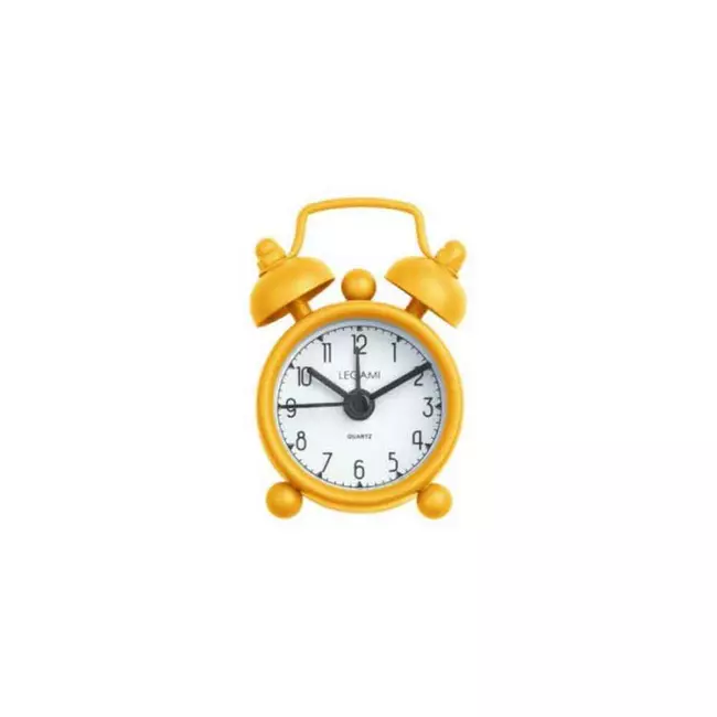 Tick Tock Alarm Clock - Yellow