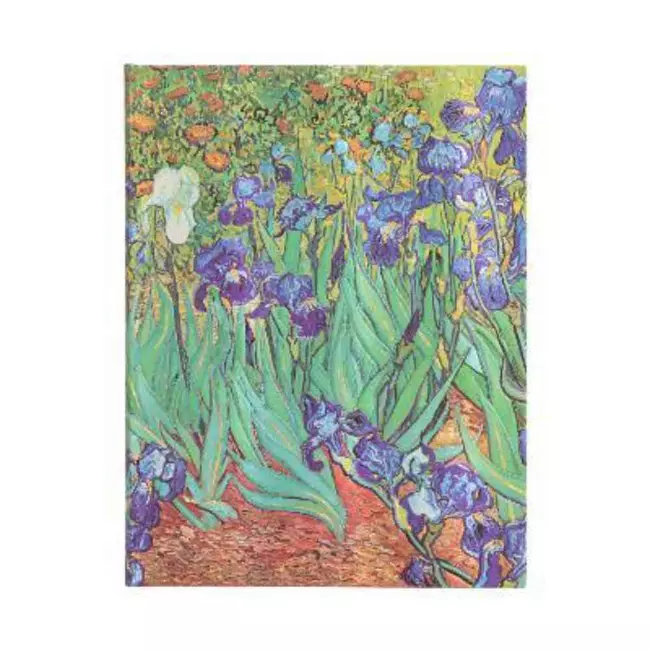 Van Gogh's Irises Hardcover Journal Ultra Unlined