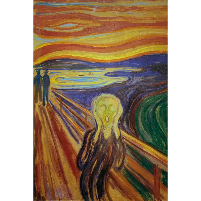 Edvard Munch (the Scream) Maxi Poster