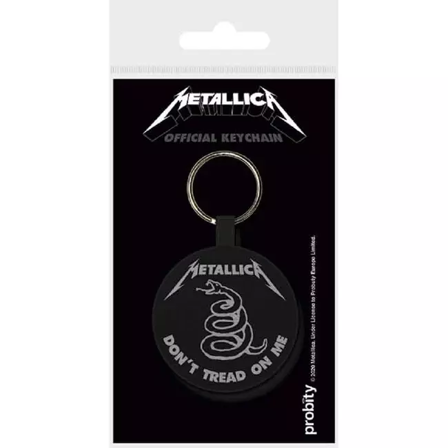 Metallica (don't Tread On Me) Woven Keychain