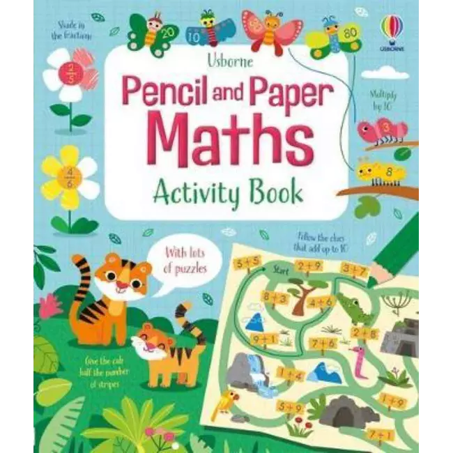 Pencil And Paper Maths Activity Book