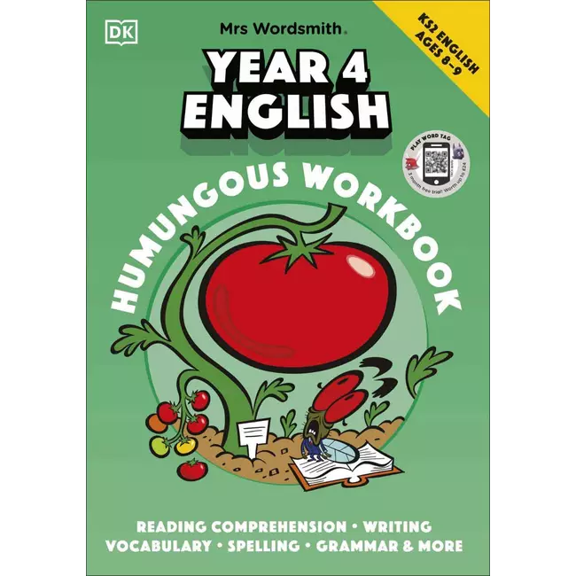 Year 4 English Ks2 Ages 8-9 Humungous Workbook