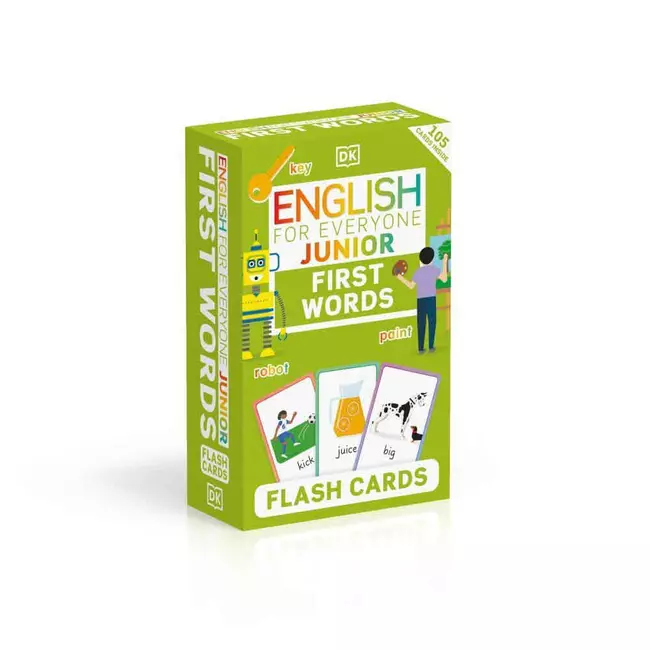 English For Everyone Junior First Words Flash Cards