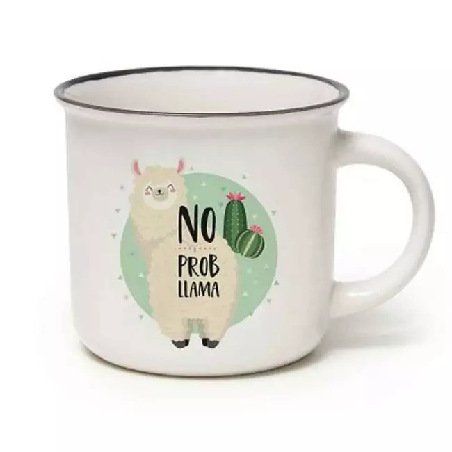 Porcelain MuG-CuP-PuccinO-Llama