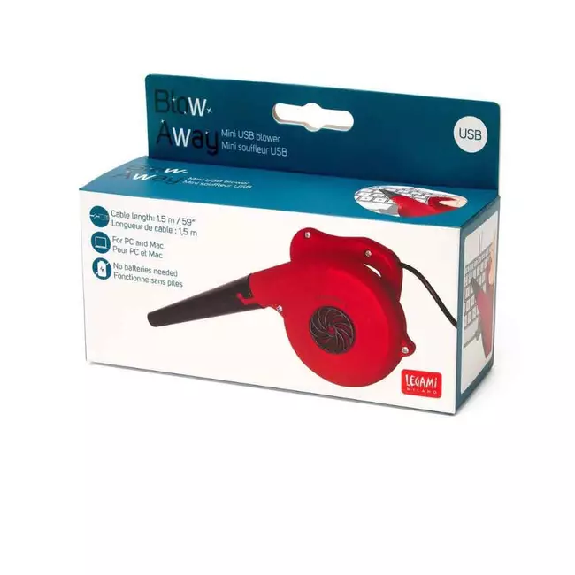 Mini Usb BloweR- Blow AwaY- Red