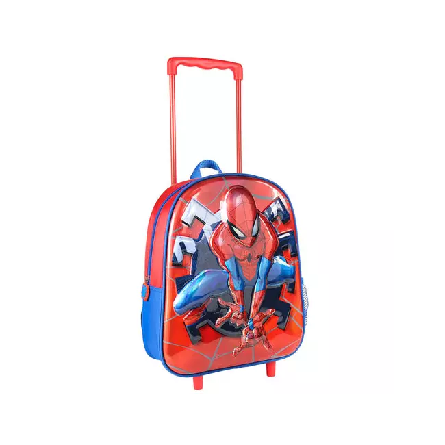 Çantë Shkolle Spiderman Me Rrota