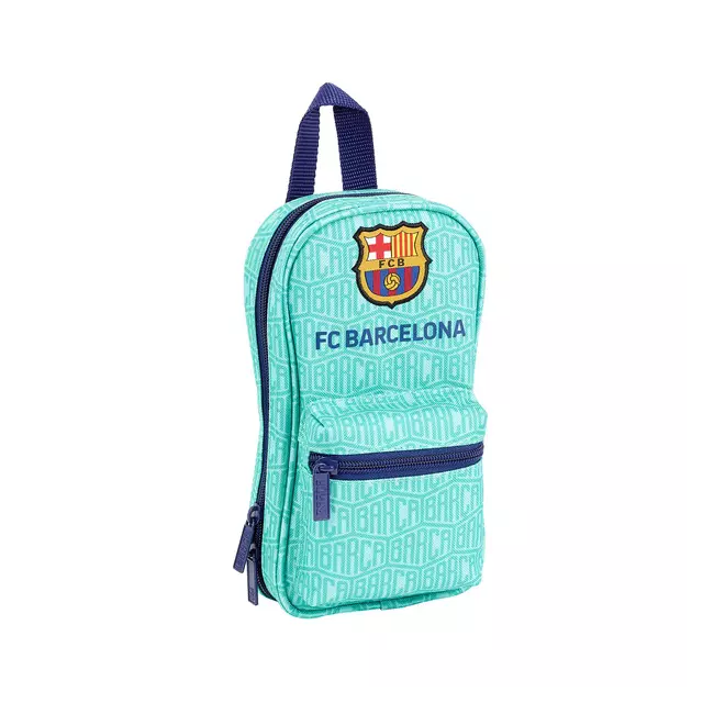 Backpack Pencil Case F.C. Barcelona 19/20 Turquoise