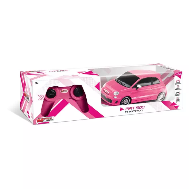 Fiat Pink car toy