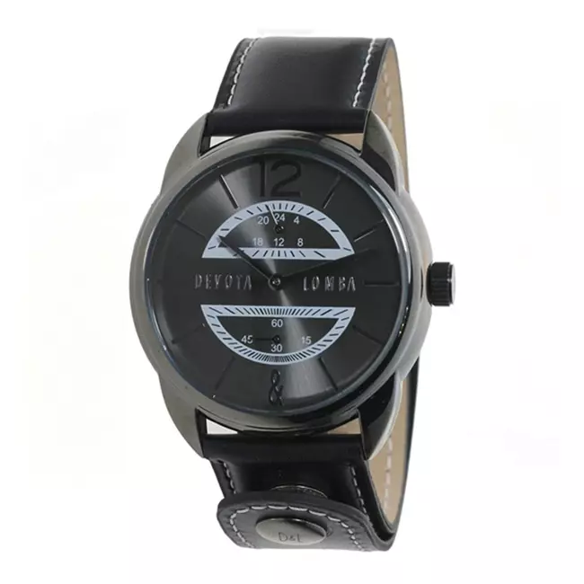 Men's Watch Devota & Lomba DL009MMF-01BKBLACK (Ø 42 mm)
