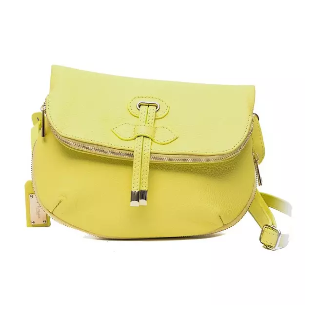 Women's Handbag Trussardi D66TRC1016-GIALLO Leather Yellow